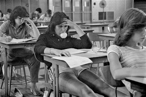 teen candid ass|70s High School Teacher Candidly Photographs His Students